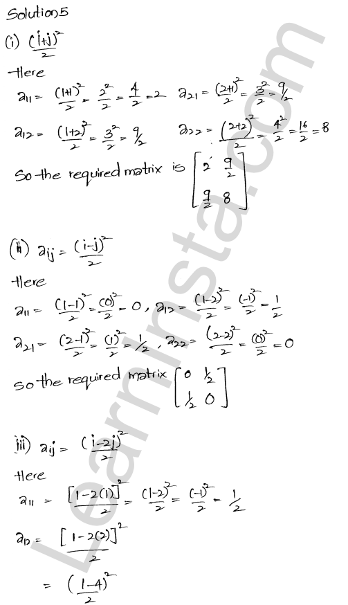 RD Sharma Class 12 Solutions Chapter 5 Algebra of Matrices Ex 5.1 1.4