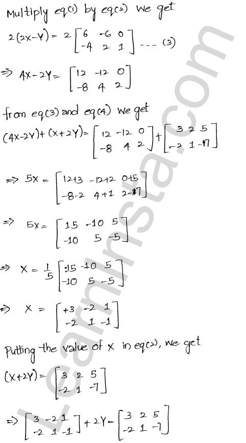 RD Sharma Class 12 Solutions Chapter 5 Algebra of Matrices Ex 5.2 1.12