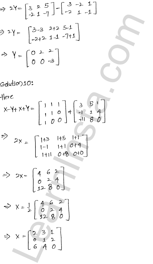 RD Sharma Class 12 Solutions Chapter 5 Algebra of Matrices Ex 5.2 1.13