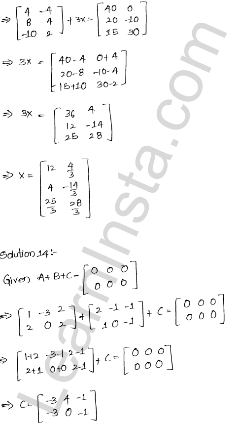 RD Sharma Class 12 Solutions Chapter 5 Algebra of Matrices Ex 5.2 1.16