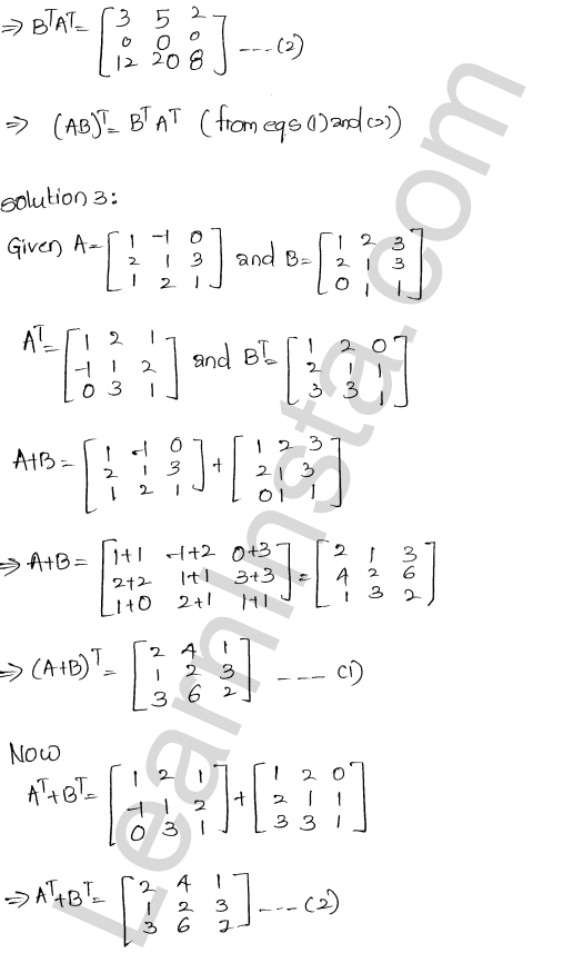 RD Sharma Class 12 Solutions Chapter 5 Algebra of Matrices Ex 5.4 1.4