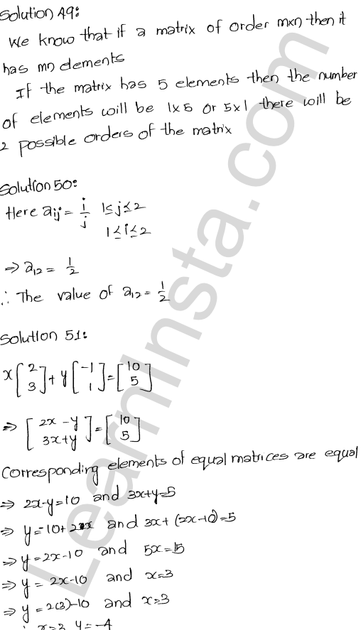RD Sharma Class 12 Solutions Chapter 5 Algebra of Matrices Ex 5.5 1.23