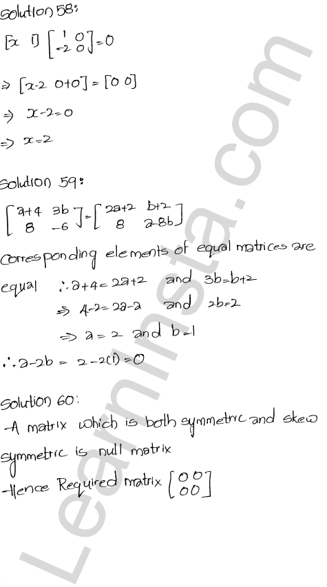 RD Sharma Class 12 Solutions Chapter 5 Algebra of Matrices Ex 5.5 1.27