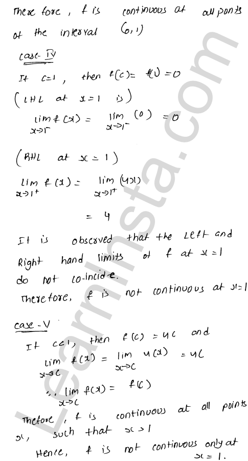 RD Sharma Class 12 Solutions Chapter 9 Continuity Ex 9.2 1.21