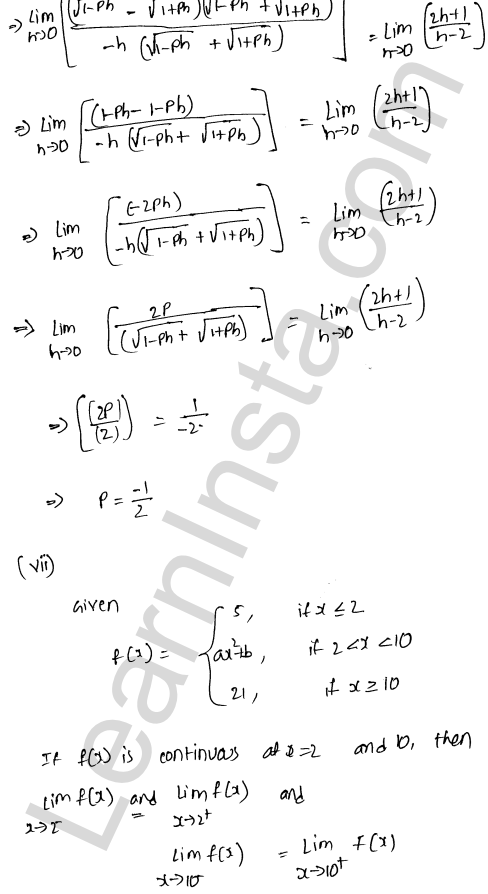 RD Sharma Class 12 Solutions Chapter 9 Continuity Ex 9.2 1.26