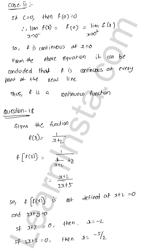 RD Sharma Class 12 Solutions Chapter 9 Continuity Ex 9.2 1.50