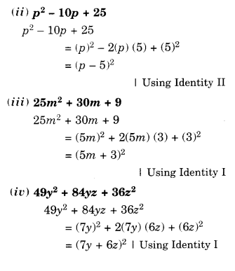 NCERT Solutions for Class 8 Maths Chapter 14 Factorisation Ex 14.2 3
