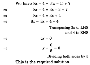 NCERT Solutions for Class 8 Maths Chapter 2 Linear Equations in One Variable Ex 2.3 8