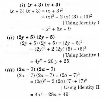 NCERT Solutions for Class 8 Maths Chapter 9 Algebraic Expressions and Identities Ex 9.5 3