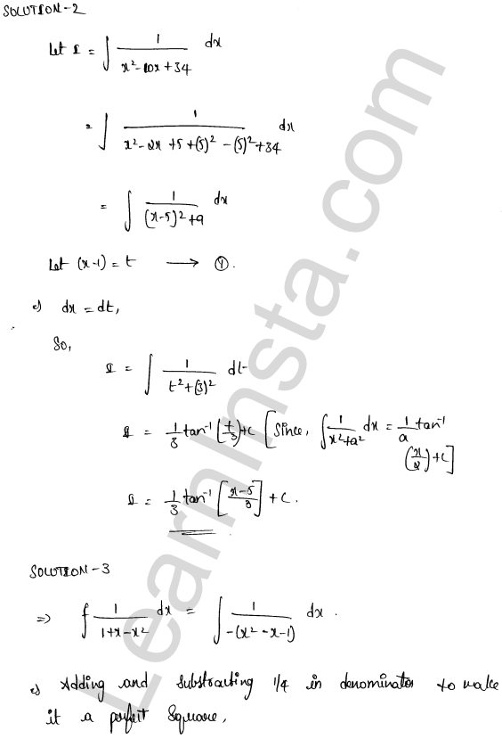 RD Sharma Class 12 Solutions Chapter 19 Indefinite Integrals Ex 19.15 1.2