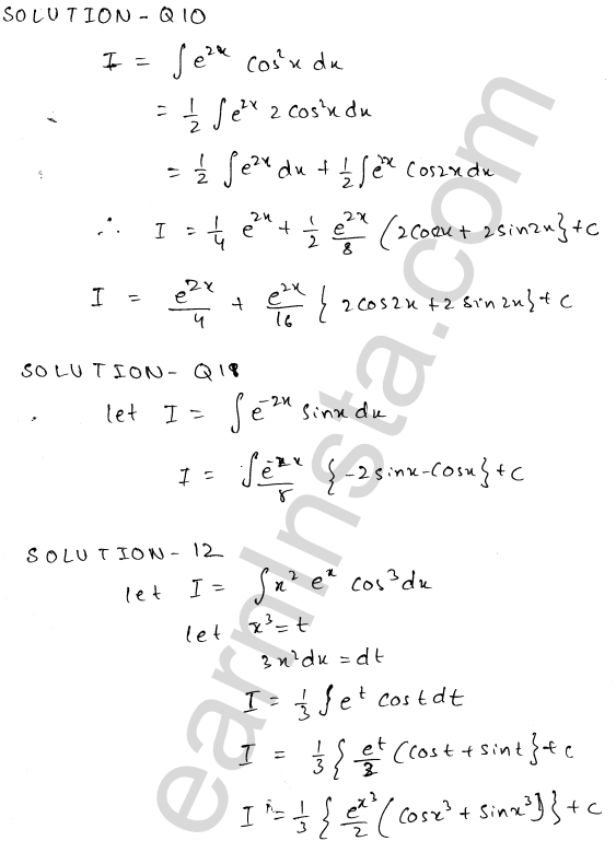 RD Sharma Class 12 Solutions Chapter 19 Indefinite Integrals Ex 19.27 1.5