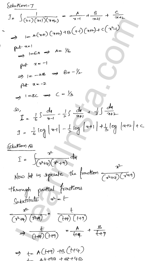 RD Sharma Class 12 Solutions Chapter 19 Indefinite Integrals Ex 19.30 1.11