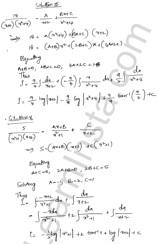 RD Sharma Class 12 Solutions Chapter 19 Indefinite Integrals Ex 19.30 1.23
