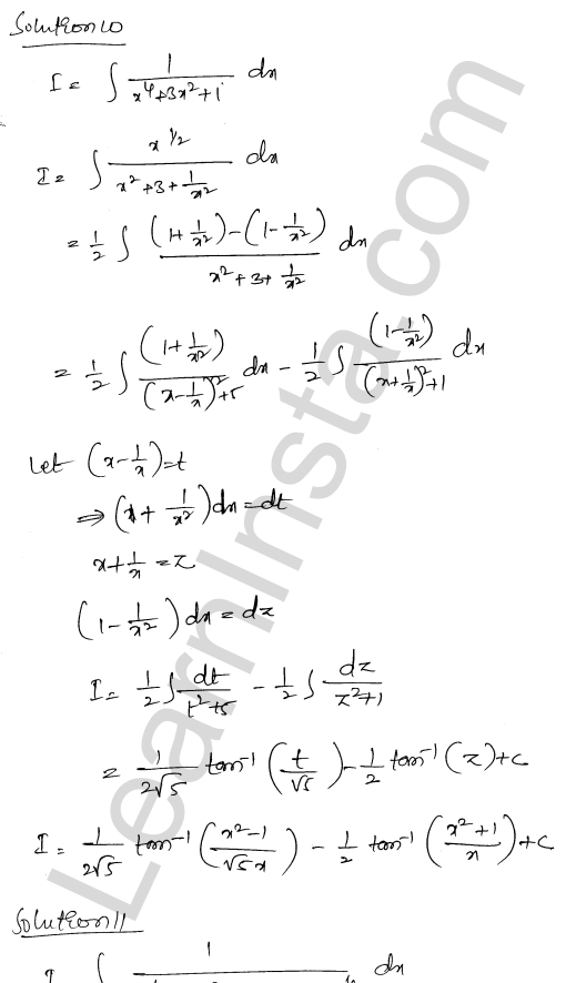 RD Sharma Class 12 Solutions Chapter 19 Indefinite Integrals Ex 19.31 1.8
