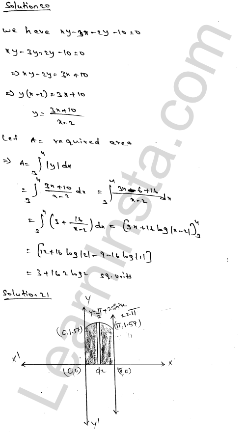 RD Sharma Class 12 Solutions Chapter 21 Areas of Bounded Regions Ex 21.1 26.1