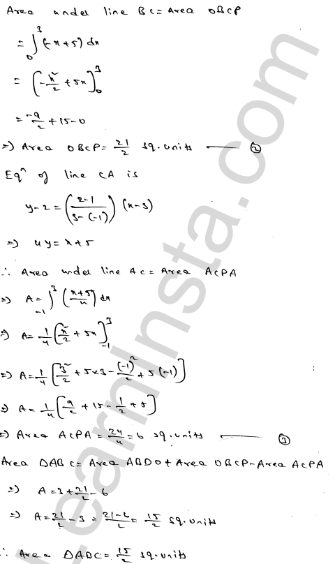 RD Sharma Class 12 Solutions Chapter 21 Areas of Bounded Regions Ex 21.3 1.12