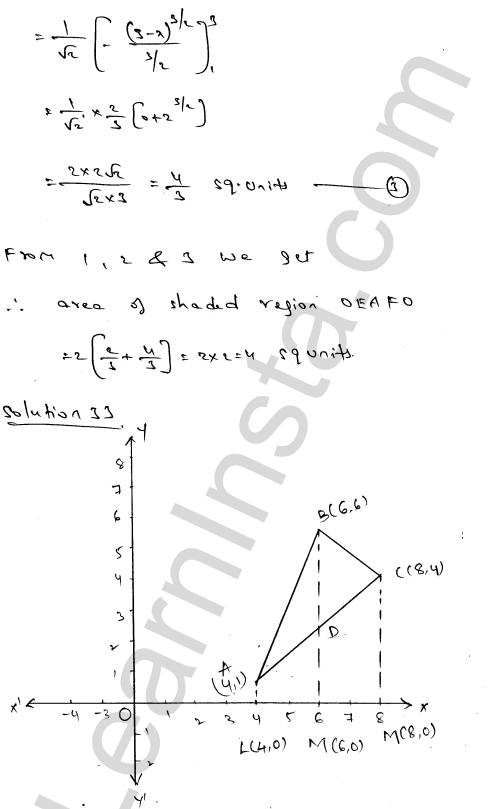 RD Sharma Class 12 Solutions Chapter 21 Areas of Bounded Regions Ex 21.3 1.55