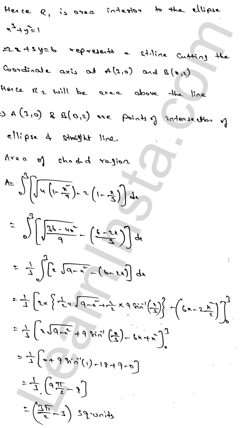 RD Sharma Class 12 Solutions Chapter 21 Areas of Bounded Regions Ex 21.3 1.76