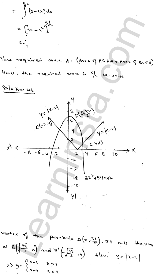 RD Sharma Class 12 Solutions Chapter 21 Areas of Bounded Regions Ex 21.3 1.79
