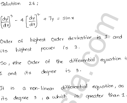 RD Sharma Class 12 Solutions Chapter 22 Differential Equations Ex 22.1 1.16