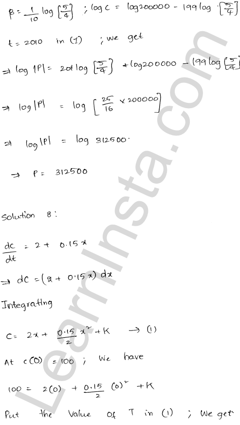 RD Sharma Class 12 Solutions Chapter 22 Differential Equations Ex 22.11 1.12