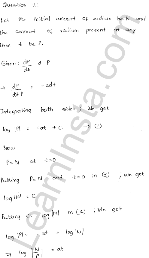 RD Sharma Class 12 Solutions Chapter 22 Differential Equations Ex 22.11 1.16