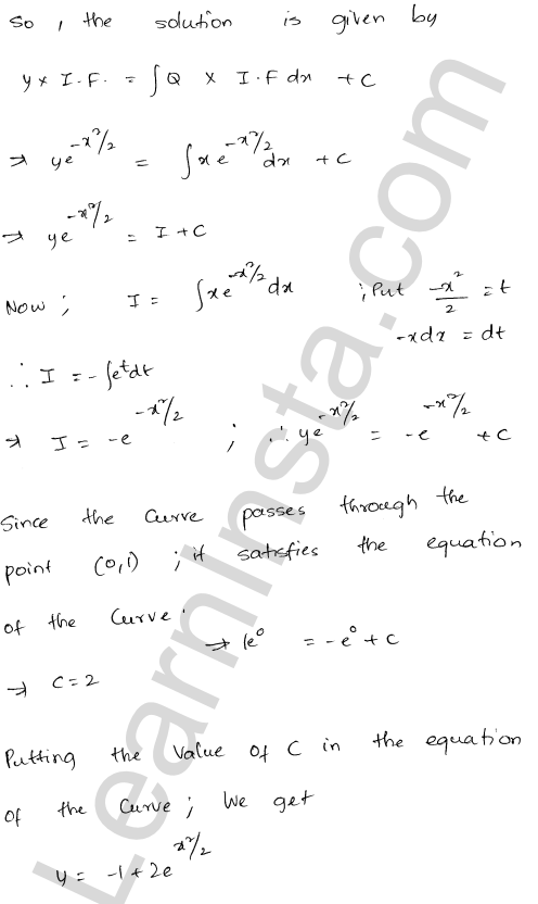 RD Sharma Class 12 Solutions Chapter 22 Differential Equations Ex 22.11 1.44