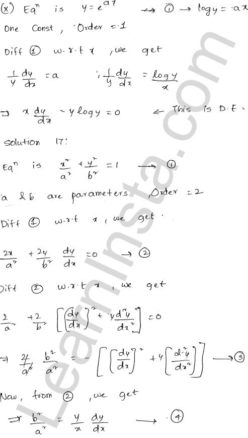 RD Sharma Class 12 Solutions Chapter 22 Differential Equations Ex 22.2 1.24
