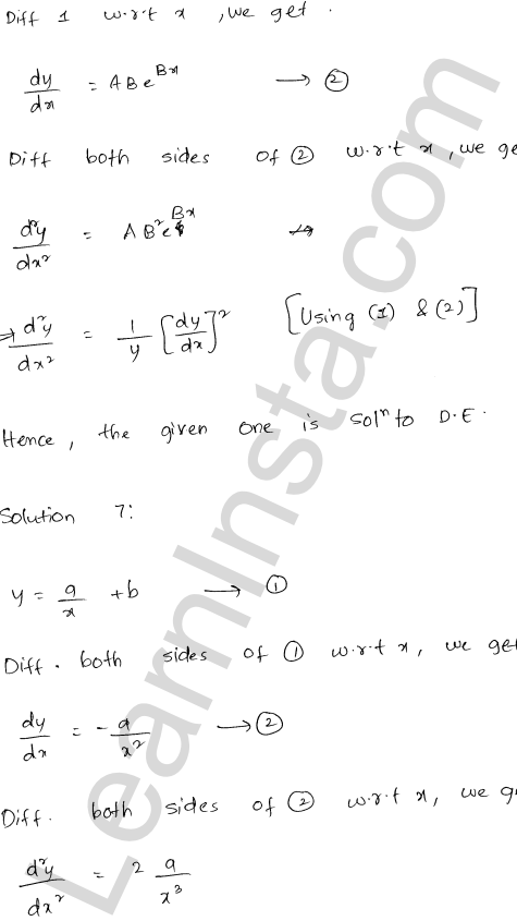 RD Sharma Class 12 Solutions Chapter 22 Differential Equations Ex 22.3 1.5