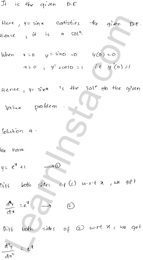 RD Sharma Class 12 Solutions Chapter 22 Differential Equations Ex 22.4 1.3