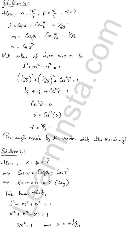 RD Sharma Class 12 Solutions Chapter 23 Algebra of Vectors Ex 23.9 1.2