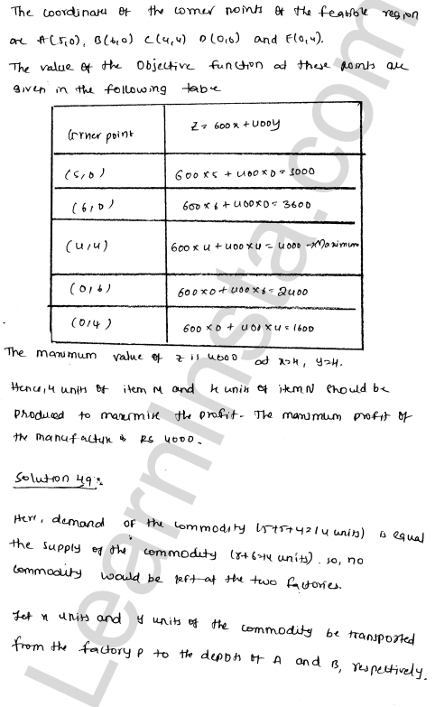 RD Sharma Class 12 Solutions Chapter 30 Linear programming Ex 30.4 1.137