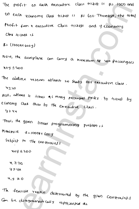 RD Sharma Class 12 Solutions Chapter 30 Linear programming Ex 30.4 1.143