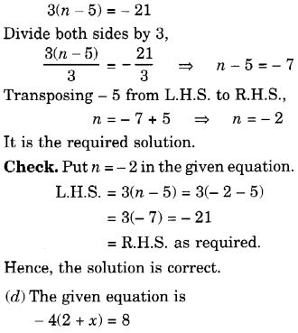 NCERT Solutions for Class 7 Maths Chapter 4 Simple Equations Ex 4.3 12