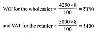 ML Aggarwal Class 10 Solutions for ICSE Maths Chapter 1 Value Added Tax Ex 1 Q10.2