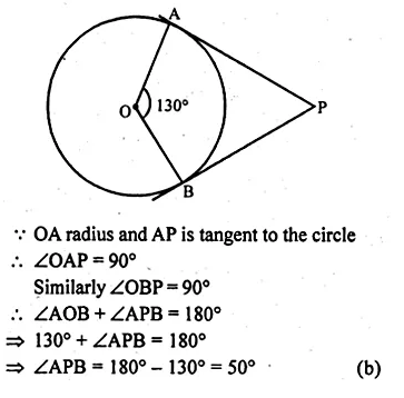 ML Aggarwal Class 10 Solutions for ICSE Maths Chapter 15 Circles MCQS Q12.1