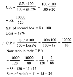 RD Sharma Class 8 Solutions Chapter 13 Profits, Loss, Discount and Value Added Tax (VAT) Ex 13.1 8