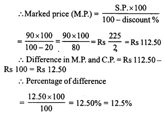 RD Sharma Class 8 Solutions Chapter 13 Profits, Loss, Discount and Value Added Tax (VAT) Ex 13.2 21