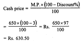 RD Sharma Class 8 Solutions Chapter 13 Profits, Loss, Discount and Value Added Tax (VAT) Ex 13.2 7