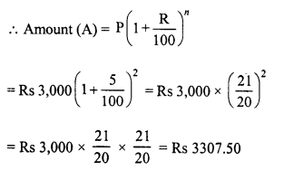 RD Sharma Class 8 Solutions Chapter 14 Compound Interest Ex 14.2 1