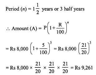 RD Sharma Class 8 Solutions Chapter 14 Compound Interest Ex 14.2 15
