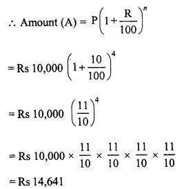 RD Sharma Class 8 Solutions Chapter 14 Compound Interest Ex 14.2 6