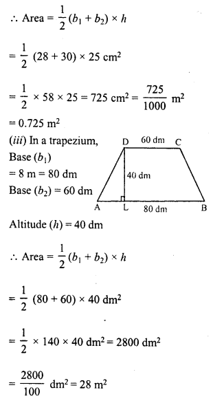 RD Sharma Class 8 Solutions Chapter 20 Mensuration I Ex 20.2 2