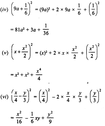 RD Sharma Class 8 Solutions Chapter 6 Algebraic Expressions and Identities Ex 6.6 2