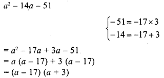 RD Sharma Class 8 Solutions Chapter 7 Factorizations Ex 7.7 5