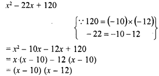 RD Sharma Class 8 Solutions Chapter 7 Factorizations Ex 7.7 7