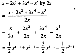 RD Sharma Class 8 Solutions Chapter 8 Division of Algebraic Expressions Ex 8.3 1