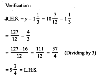 RD Sharma Class 8 Solutions Chapter 9 Linear Equations in One Variable Ex 9.1 3
