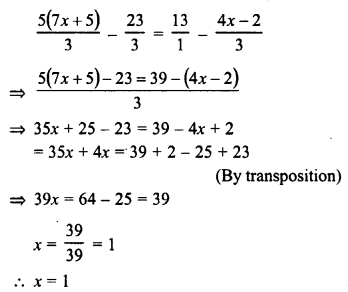 RD Sharma Class 8 Solutions Chapter 9 Linear Equations in One Variable Ex 9.2 40