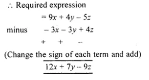 RS Aggarwal Class 6 Solutions Chapter 8 Algebraic Expressions Ex 8C Q15.1